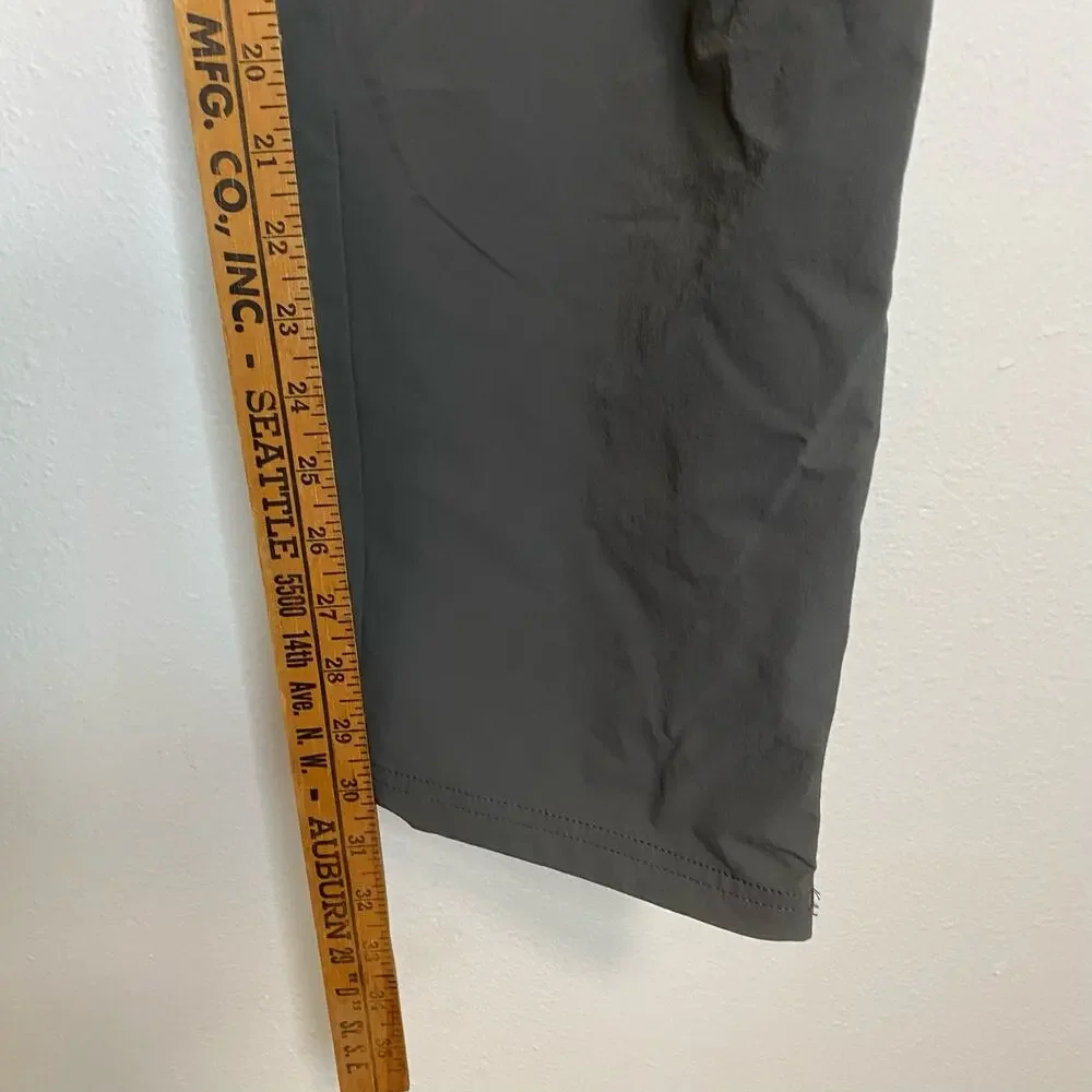 REI Co-op Men's Pants Sahara Guide Convertible Pants Zip‎ Off Green Hiking 2XL